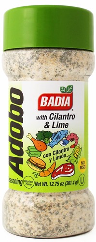 Badia Adobo With Cilantro And Lime 12 75 Oz Cubanfoodmarket Com